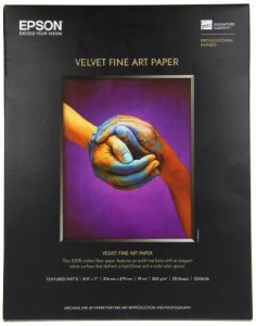 Epson S041636 Velvet Fine Art Paper