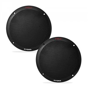 Pyle PLMR605B 6.5-inch 2-way Dual Cone Marine Speakers - 400w Max