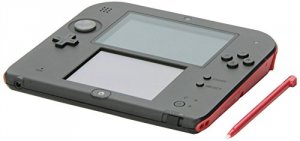 Nintendo FTRSRM11 2ds System Crimson Red W Mario Kart 7