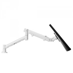 Atdec SSKW Monitor Arm Desk Mount 17.6 Lb Load Capacity White .