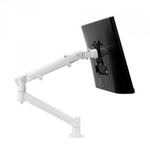 Atdec SSKW Monitor Arm Desk Mount 17.6 Lb Load Capacity White .