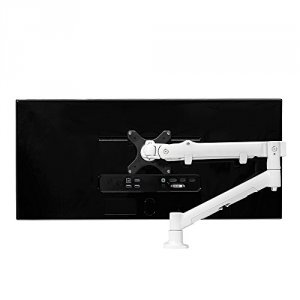 Atdec SSKW Monitor Arm Desk Mount 17.6 Lb Load Capacity White .