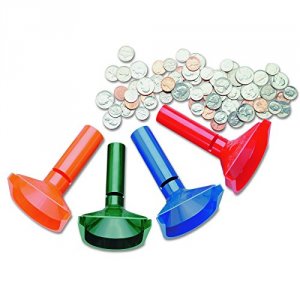 Mmf 224000400 Four Coin Tube Set Red Orange Blue Green