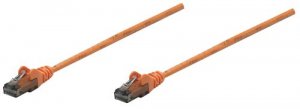 Intellinet 342261 7 Ft Orange Cat6 Snagless Patch Cable