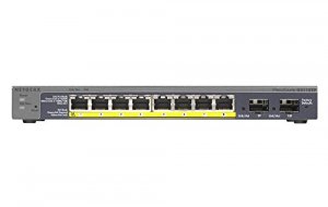 Netgear GS110TP-200NAS Prosafe 8-port Gigabit Poe Smart Switch With 2 