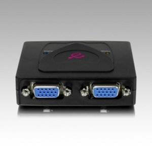 Aluratek AVS02 2-port Vga Video Splitter Wcable