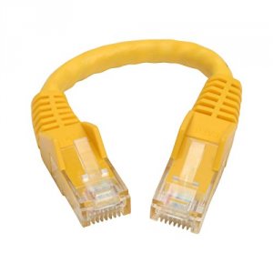 Tripp N201-06N-YW Premium Cat6 Gigabit Snagless Molded Utp Patch Cable