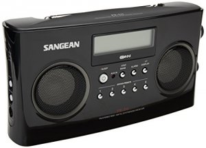 Sangean PR-D5-BK Am Fm Rds Digital Portable  Radio