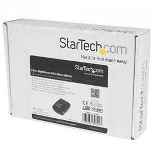 Startech R39213 Split A Single Vga Video Signal To 2 Monitors Or Proje