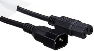 Cisco CAB-C15-CBN Cabinet Jumper Power Cord, 250 Vac 13a,