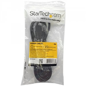 Startech PXT101EUR 6 Ft 2 Prong European Power Cord For Pc Computers -