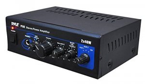 Pyle PTA2 Pro(r)  Mini Stereo Power Amp (40w X 2)