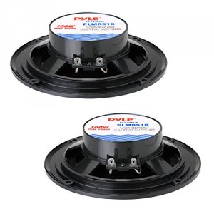 Pyle PLMR51B 5.25'' Waterproof Marine Speakers - Black (pair)