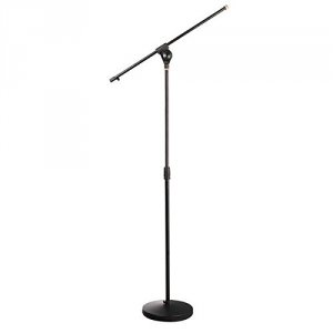 Pyle PMKS15 Universal Compact Base Mic Stand Adjustable   Extendable B