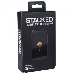 Stacked SBTPK01-BLK Wireless Charging 2750mah Power For  Wireless Magn