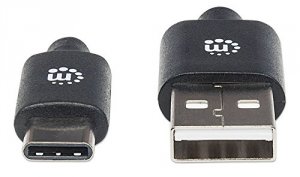 Manhattan 354929 Usb 2.0 Type-a Male To Usb-c Male. Connects A Usb-c D