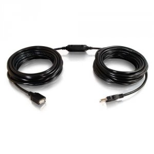 C2g 38988 25ft Usb Active Extension Cable-usb 2.0 A Male To Female (ce