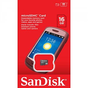 Western SDSDQM-016G-B35A Sandisk  16 Gb Microsdhc - Class 4 - 1 Card