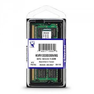 Kingston KVR1333D3S9/8G 8gb 1333mhz Ddr3 Non-ecc Cl9 Sodimm