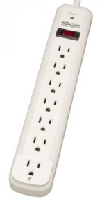 Tripp TLP725 Surge Protector Power Strip 120v 7 Outlet 25' Cord 1080 J