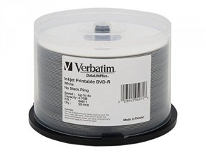 Verbatim 94971 Datalifeplus Dvd-r 4.7gb 8x 50pk Spindle