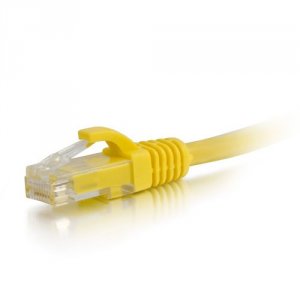 C2g 00432 6ft Cat5e Snagless Uutp Network Patch Cable - Yellow