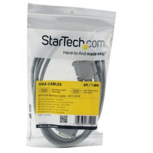 Startech K90233 6 Ft Vga Monitor Cable - Hd15 Mm - Display Cable - Hd-