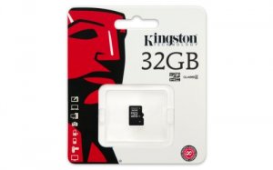 Kingston SDC4/32GBSP 32gb Microsdhc Class 4 Single Pack W O Adapter