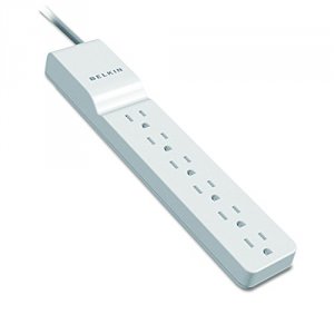 Belkin BE106000-08R Reg; Homeoffice Series Surge Protector With 6 Outl