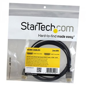 Startech HDPSMM2M .com 2m Pro Series Metal High Speed Hdmi Cable - Ult