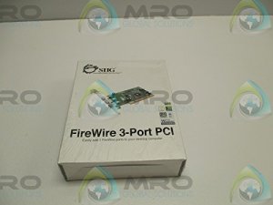 Siig NN-400012-S8 Nn-400012-s8 1394 3-port Pci 3-port 1394 (firewire) 