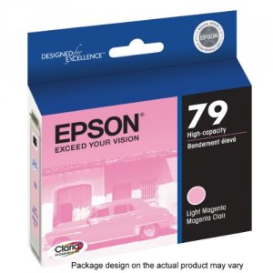 Original Epson EPS T079620 79 Ink Cartridge - Inkjet - Light Magenta -