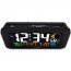 Lacrosse 617-1485B Atomic Color Alarm Clock        W Indoor Temperatur