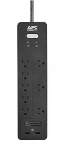 Apc PH8U2 Apc Home Office Surgearrest 8 Outlets With 2 Usb Charging Po