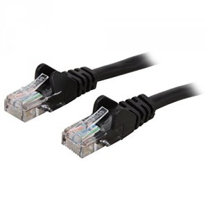 Belkin A3L791-10-BLK-S 10ft Cat5e Ethernet Patch Cable Snagless, Rj45,