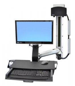 Ergotron 45-272-026 Styleview Sit-stand Combo System  With Worksurface