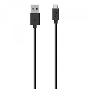 Belkin F2CU012BT2M-BLK Mixit Micro Usb Chargesync Cable ,2m,black