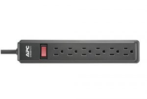 Apc PZ62BDP Apc Ups  Power Strip 2 Foot 6 Outlet 120v Dual Pack Black 