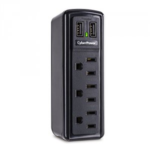 Cyberpower CSP300WU Mobile Surge Protector