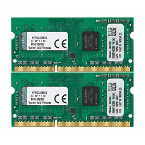 Kingston KVR13S9S8K2/8 8gb 1333mhz Ddr3 Non-ecc Cl9 Sodimm Sr X8 (kit 