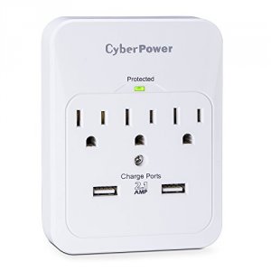 Cyberpower CSP300WUR1 Professional Surge Protector