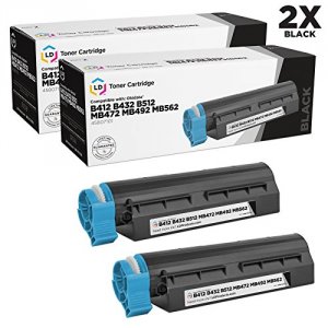 Original Okidata 45807101 Oki Black Toner For B412dn, B432dn, B512dn, 