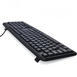 Verbatim 99202 Slimline Corded Usb Keyboard And Mouse-black - Usb 2.0 