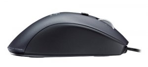 Logitech 910-001204 Corded Mouse M500 - Laser - Cable - Black, Gray - 