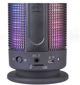 Generic HZ-9411 Color Dancing Portable Bluetooth Speaker (9.25