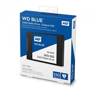 Western WDS250G2B0A Ssd  250gb Sata Iii 6gbs 2.5inch 7mm Blue 3d Nand 