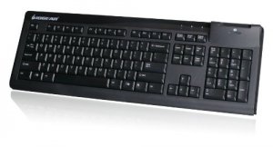 Iogear GKBSR201TAA S Gkbsr201 104-key Keyboard With Integrated Smart C