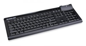 Iogear GKBSR201TAA S Gkbsr201 104-key Keyboard With Integrated Smart C