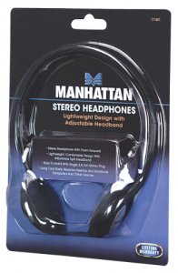 Manhattan 177481 Stereo Headphones