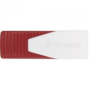 Verbatim 49814 Store 'n' Go Swivel Usb Flash Drive, , 16gb, Red, Taa